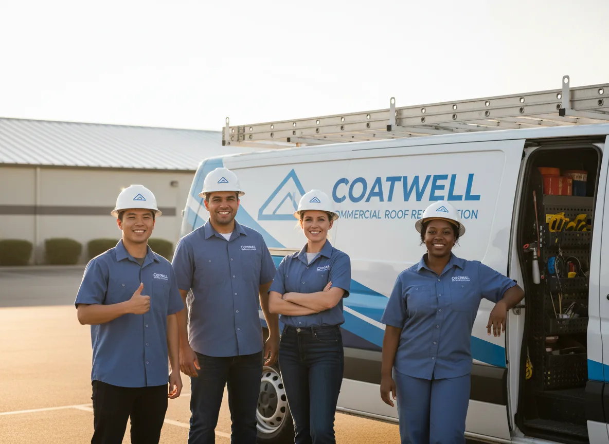 Commercial roof coating company in Fair Oaks, IN